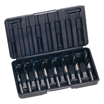 DRILL D188 RS4 REDUCED SHANK HSS BLU SET 9/16-1IN 8PC