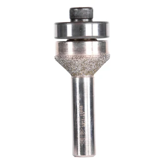 INV.CHAMFER BIT DIAMOND COATED, W/BEAR