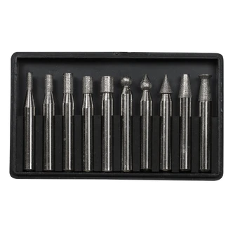 DIAMOND POINTS 10 PCS 1/4 SHK