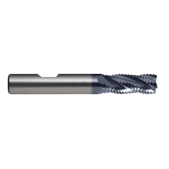 E/MILL E145 16mm REG. 4 Flute R30 NR JIS HSS-Co.8 TiCN