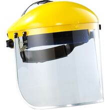 Maxisafe Yellow browguard with ERC430 clear visor