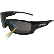 Denver Polarised Safety Specs w/ Black Frame - Smoke (Pk 6)