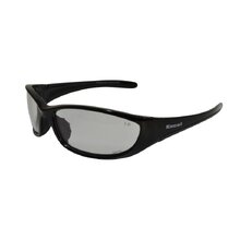 Excel Black Frame Clear Safety Glasses, with Anti-Fog - 12PK