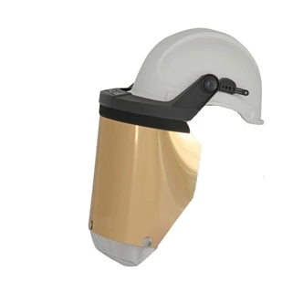 ELLGARD  Gold Visor and Safety Hat