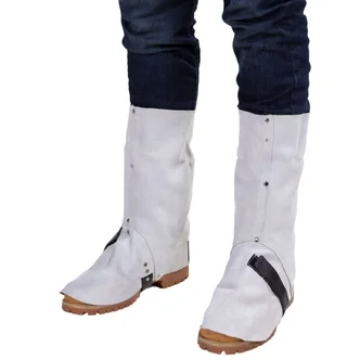 Welders Leather Leggings - Velcro Closure 203mm