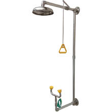 SST Wall Mounted Shower & Eye/Face Wash Unit