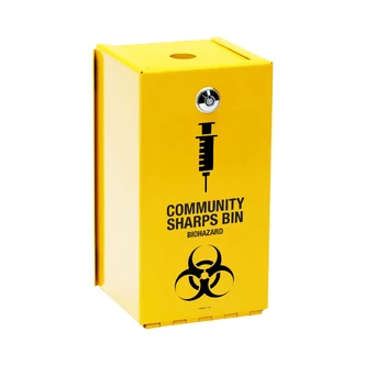 FastAid 5L Metal Sharps Safe