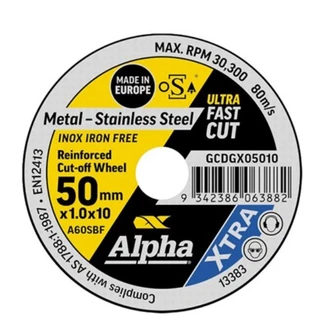 XTRA Cutting Disc 50 x 1.0mm | Bulk,25PK
