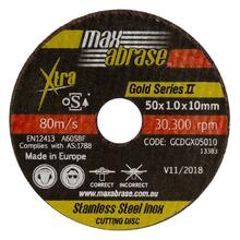 MAXABRASE Gold Series II 1.0mm Cutting Disc