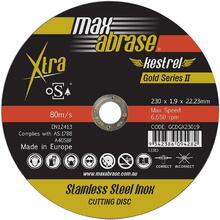 230 x 1.9mm Cutting Disc - Stainless Gold Series II (25Pk)