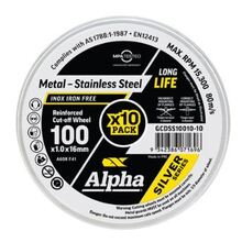 Cutting Disc Silver Series Trade Tin (Pk 10)