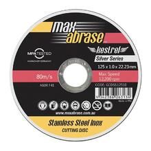 125mm Cutting Disc - Stainless Silver Series