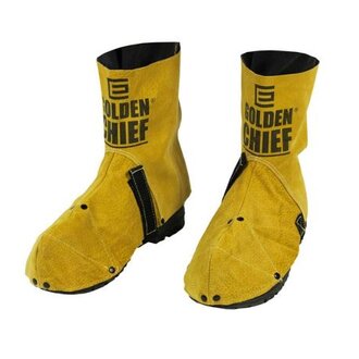 Golden Chief Premium Welding Spats. Colour Gold.