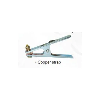 GROUND CLAMP 300A COPPER STRAP