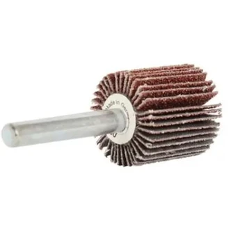 Mounted Flap Wheel 25 x 25 x 6mm AO80 Grit