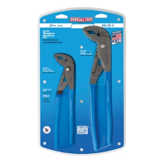 PLIER SET MULTIGRIP GRIPLOCK GL10,GL12 2PC CHANNELLOCK