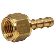 Nut R/H 1/4" SAE Flare 5mm Hose Tail