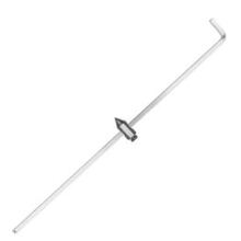 Radius Bar and Pivot For Roller Guide