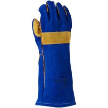 Blue Flame Welders with yellow reinforced palm (12 PK)