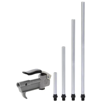 KIT/LAG/5B/ST GROZ PRO SERIES SAFETY AIR BLOW GUN KIT, 5 PCE ALLOY BODY