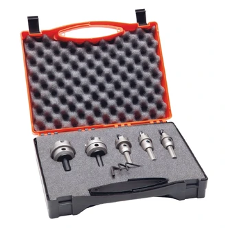 HOLESAW H108 TCT METAL W/ARBOR SET 16-40MM