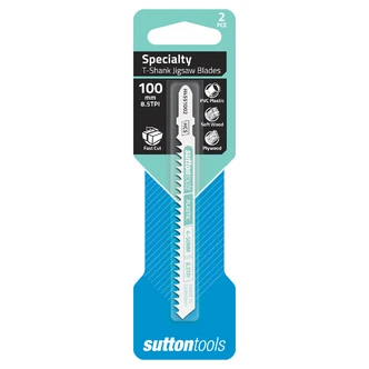 BLADE H455 JIGSAW T-SHK HCS PLASTIC 4-50MM 100MM 8.5TPI 2PK