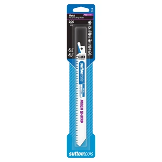 BLADE H510 RECIP BIM METAL MEGA 200x19x0.9MM 5TPI 2PK