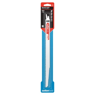 BLADE H527 RECIP BIM WOOD/NAIL 300x19x1.27MM 5-8TPI 2PK