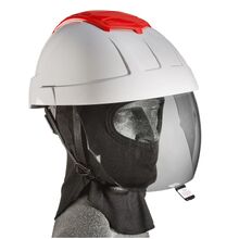 E-Man 7000 Helmet with Grey IR visor, balaclava and chinstrap