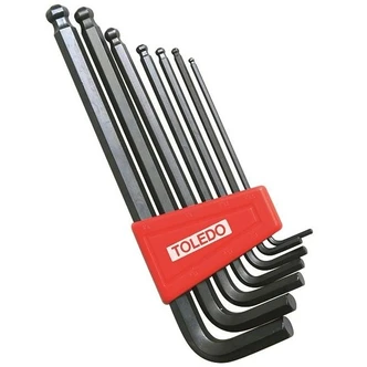 TOLEDO HEX KEY SET METRIC