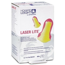 Laser Lite LL-1-D 25dB CL5 UncorEarplugs Dispen LS-500 Refill(Bx 500pr)