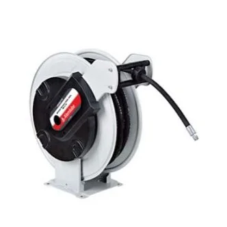 EL Series Grease Spring Rewind Hose Reel with 25m x 10mm hose and hose stop