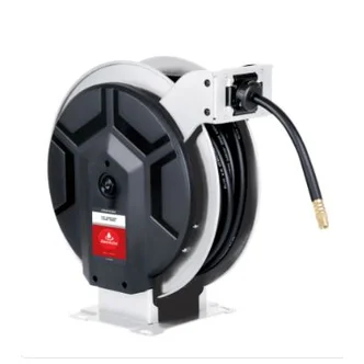 EL Series Grease Spring Rewind Hose Reel 20m x 6mm hose and hose stop