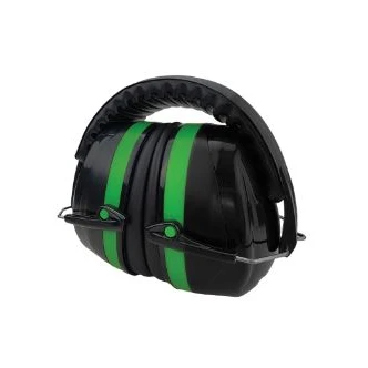 Maxisafe Folding Earmuff 33dB – Class 5 – Green