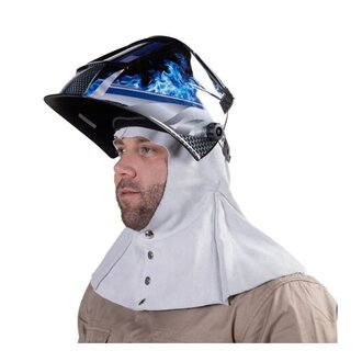 Leather Welders Hood Press Stud Closure with Gussets