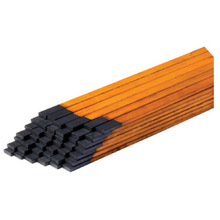 Flat Carbon Arc gouging rods 5mm x 15mm x 355mm Box 50