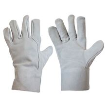 Chrome Leather Glove - Wrist Length