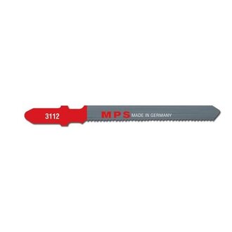 Jig Saw Blade HSS Thin Metal, 75mm, 21tpi, Euro shank (x5)