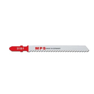 Jig Saw Blade Bi-M, 100mm, 8 tpi, Milled, Euro shank (x5)