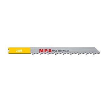 Jig Saw Blade CV, 100mm, 6 tpi, Ground, Universal Shank (x5)