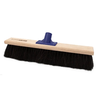 Josco Clean 450MM Industrial Broom Horsehair Poly Blend Smooth Surface
