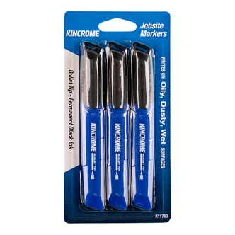 PERM MARKER MED B/PT 3PK - BLK