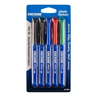 FINE TIP MARKER 5PK - MIXED