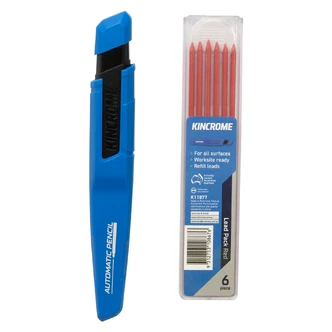 AUTO MECH PENCIL & RED REFILL