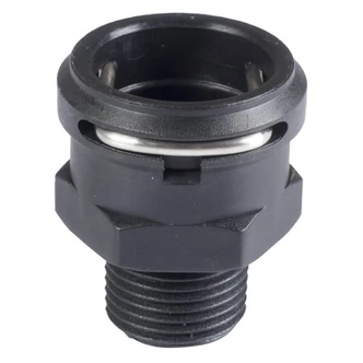 FITTING 3/8" MNPT x 3/4" QC