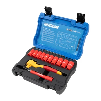 VDE SKT SET 3/8" 12P - MET