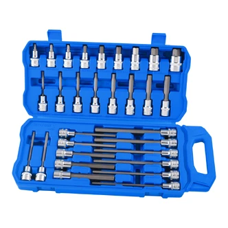 30P 1/2DR METRIC HEX SCKET SET