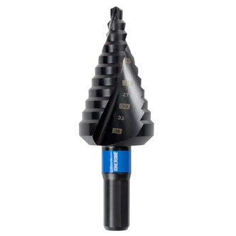 STEP DRILL 3-FLAT SHANK 6-36mm