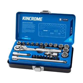 SKT SET 26 PCE 1/4" DRV MET
