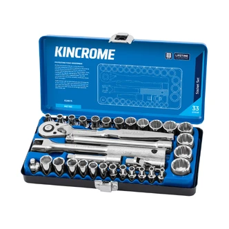 SKT SET 33P 1/4 & 3/8 DR MET